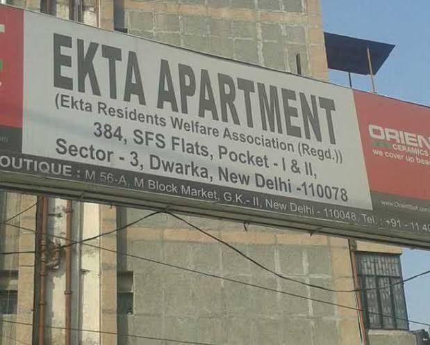 Ekta Apartment Sector 3 Dwarka, Delhi