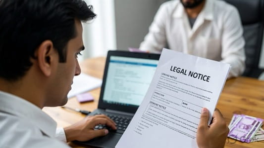 How to Handle a 'Legal Notice' from a Bank for Loan Default