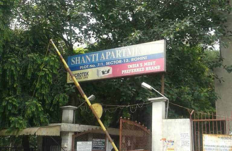 Shanti Apartment Sector 13 Rohini, Delhi